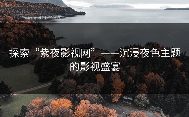 探索“紫夜影视网”——沉浸夜色主题的影视盛宴